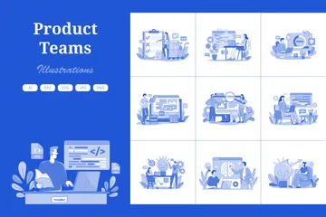 Product Teams Illustration Pack