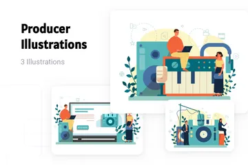 Producteur Pack d'Illustrations