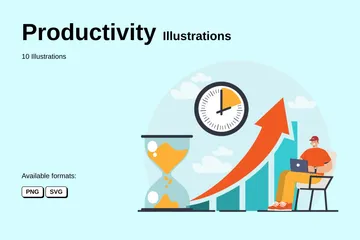 Productivity Illustration Pack