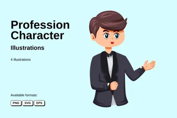 Profession Character Illustration Pack