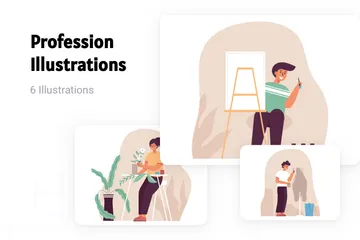 Profession Illustration Pack