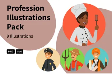 Profession Illustration Pack