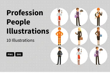 Profession People Illustration Pack