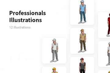 Professionals Illustration Pack