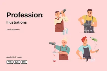 Professions Illustration Pack