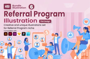 Programa de referência Pacote de Ilustrações