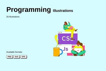 Programação Illustration Pack