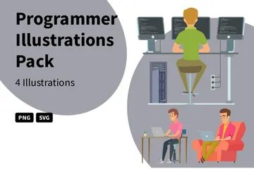 Programmer Illustration Pack