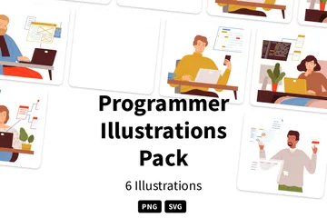 Programmer Illustration Pack