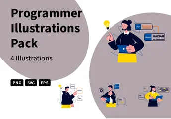 Programmer Illustration Pack