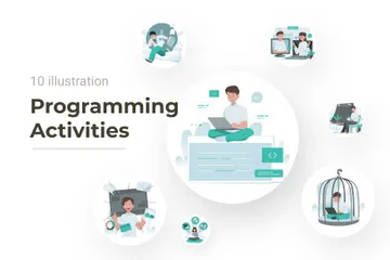 Programming Activities Illustration Pack