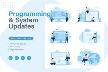 Programming System Illustration Pack