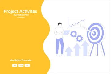 Project Activities Illustration Pack