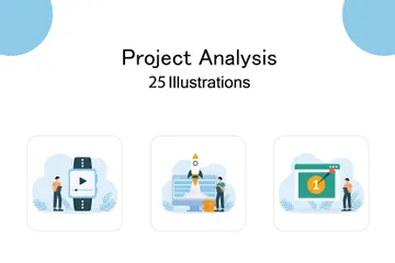 Project Analysis Illustration Pack