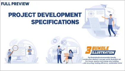 Project Development Specifications Illustration Pack