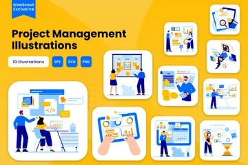 Project Management Illustration Pack