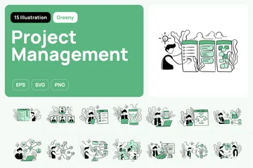 Project Management Illustration Pack