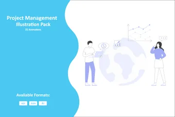 Project Management Illustration Pack