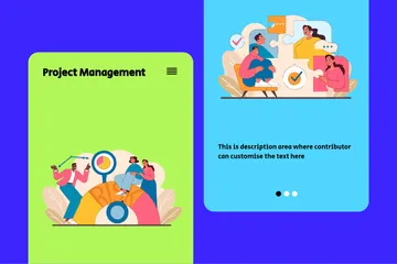 Project Management Illustration Pack