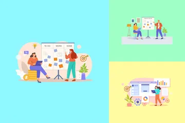 Project Management Illustration Pack