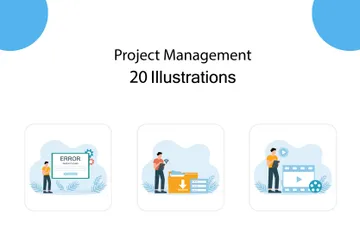 Project Management Illustration Pack