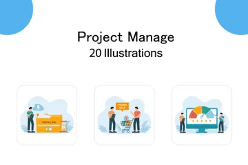 Project Management Illustration Pack