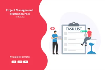 Project Management Illustration Pack