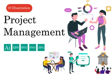 Project Management Illustration Pack