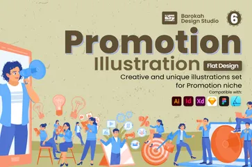 Promoção 2 Pacote de Ilustrações