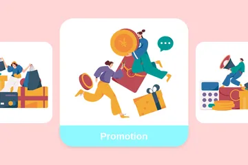 Promotion Illustration Pack