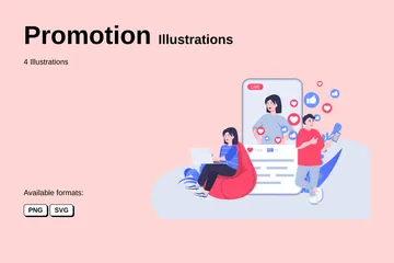 Promotion Illustration Pack