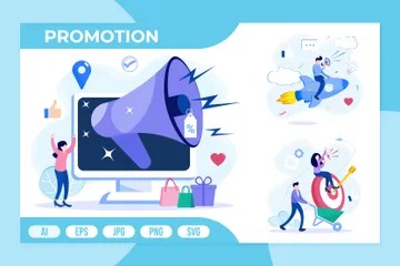 Promotion Illustration Pack