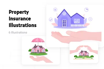 Property Insurance Illustration Pack