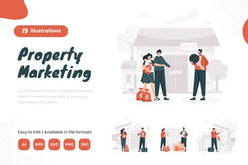 Property Marketing Illustration Pack