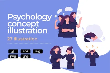 Psychology Illustration Pack