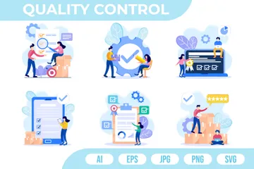 Quality Control Illustration Pack