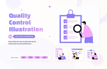 Quality Control Illustration Pack