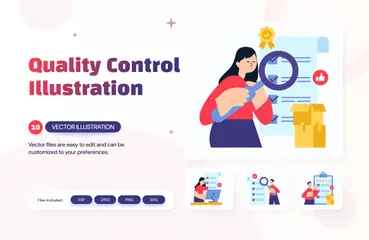 Quality Control Illustration Pack