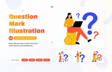 Question Mark Illustration Pack