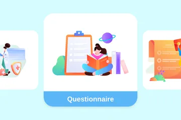 Questionnaire Pack d'Illustrations