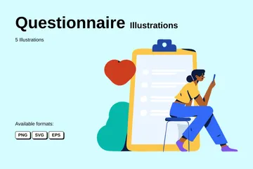 Questionnaire Pack d'Illustrations