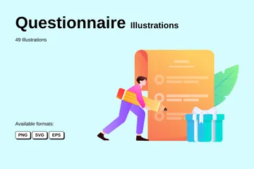 Questionnaire Illustration Pack