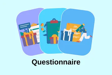 Questionnaire Illustration Pack