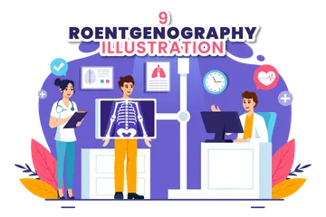 Radiographie Pack d'Illustrations