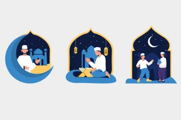 Ramadã Pacote de Ilustrações