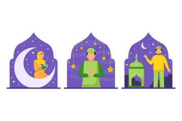 Ramadã Pacote de Ilustrações