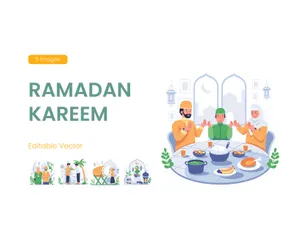 Kareem Ramadan Pack d'Illustrations