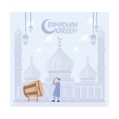 Ramadan Kareem Illustration Pack