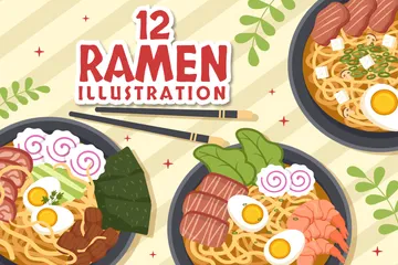 Ramen Illustration Pack