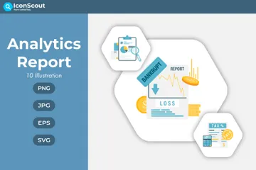 Rapport d'analyse Pack d'Illustrations